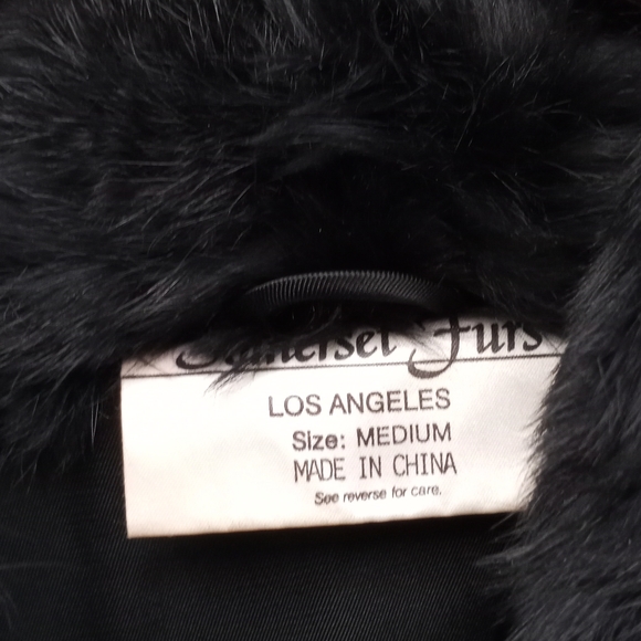 Somerset Los Angeles Rabbit Fur Jacket - Picture 2 of 8